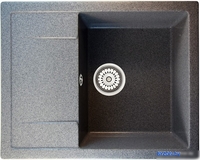 Кухонная мойка Berge BR-6502 (графит матовый) - фото