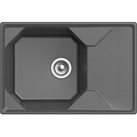 Кухонная мойка GranFest GF-U-740L (графит) - фото2