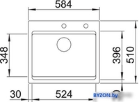 Кухонная мойка Blanco Etagon 6 Black Edition 526339 (черный) - фото2, картинка2 Кухонная мойка Blanco Etagon 6 Black Edition 526339 (черный) - фото2