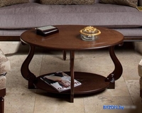 Журнальный столик Мебелик Овация М (темно-коричневый) - фото