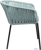 Стул Bergenson Bjorn Reed BB0000814 (черный/серо-голубой) - фото2