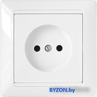 Розетка Bylectrica Стиль РС16-305 (белый) - фото