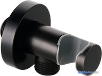 Держатель душевой лейки Kludi 6054739-00 (черный матовый) - фото