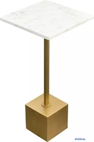 Приставной столик Bergenson Bjorn Svein BB0000274 (мрамор/золото) - фото2