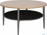 Журнальный столик Signal Ellaella A (дуб/черный) - фото