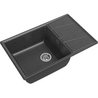 Кухонная мойка GranFest GF-V-780L (графит) - фото