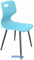 Стул Sheffilton SHT-ST58/S95-1 a5-7 (голубой/черный муар) - фото
