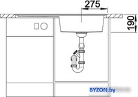 Кухонная мойка Blanco Zenar XL 6 S-F (белый, правая, с клапаном-автоматом) - фото2