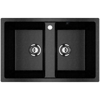 Кухонная мойка Ulgran U-608 (308 черный) - фото