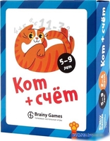 Развивающая игра Brainy Games Кот + счет УМ517 - фото