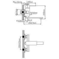 Смеситель Wisent WP30006 - фото2, картинка2 Смеситель Wisent WP30006 - фото2