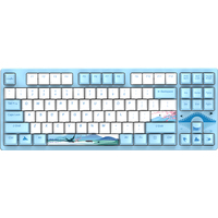 Клавиатура Dareu A87L (голубой) - фото