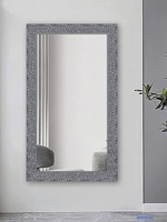 Зеркало Декарт Настенное в раме 8Л1280 (серый перламутр) - фото2