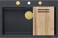 Кухонная мойка Quadron HQM7650U8PVDG1 - фото2