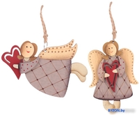 Елочная игрушка Darvish Ангел DV-C-295 (2шт) - фото