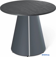 Кухонный стол Sheffilton SHT-TU89/TT 90 МДФ (антрацит/серый/каменный уголь) - фото