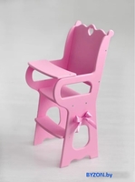 Стульчик для кукол Leader Toys Diamond Princess для кормления 72119 (розовый) - фото2
