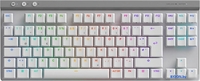Клавиатура Logitech G515 Lightspeed TKL White GL Brown Tactile 920-012539 (белый, нет кириллицы) - фото