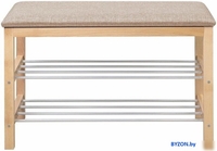 Банкетка Sheffilton SR-0628 Б-3 (прозрачный лак/кедровый) 295659 - фото2