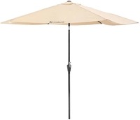 Садовый зонт Nisus N-GP1913-300-B - фото, картинка Садовый зонт Nisus N-GP1913-300-B - фото