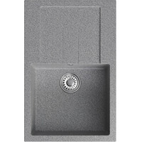 Кухонная мойка Mixline ML-GM31 552190 (темно-серый) - фото