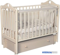 Классическая детская кроватка Антел Каролина-4/6 (слоновая кость) - фото, картинка Классическая детская кроватка Антел Каролина-4/6 (слоновая кость) - фото