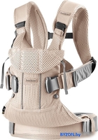 Рюкзак-переноска BabyBjorn One Air Mesh (жемчужно-розовый) - фото, картинка Рюкзак-переноска BabyBjorn One Air Mesh (жемчужно-розовый) - фото