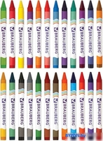 Восковые мелки BRAUBERG Пифагор 222964 (24 цв) - фото2, картинка2 Восковые мелки BRAUBERG Пифагор 222964 (24 цв) - фото2