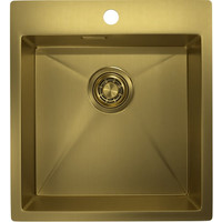 Кухонная мойка Granula GR-4600 (золото сатин) - фото