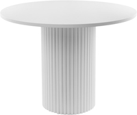 Кухонный стол Notta Барел 110 615167 (белый/белый) - фото