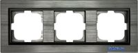 Рамка Ovivo Quantum 405-310000-227 (магнитный серый) - фото, картинка Рамка Ovivo Quantum 405-310000-227 (магнитный серый) - фото