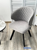 Стул с подлокотниками M-City Skat 670M05312 (B22 cерый/черный) - фото