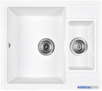 Кухонная мойка Wisent 580-28WQ (с сифоном GER011) - фото
