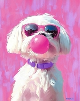 Алмазная мозаика Феникс+ Бабл-пес 70793 - фото, картинка Алмазная мозаика Феникс+ Бабл-пес 70793 - фото