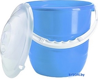 Ведро Berossi Practic Plus ИК 15347000 (голубая лагуна) - фото, картинка Ведро Berossi Practic Plus ИК 15347000 (голубая лагуна) - фото
