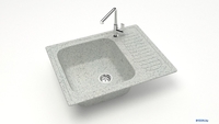 Кухонная мойка MARRBAXX 15/Q10 F015Q010 (светло-серый) - фото2