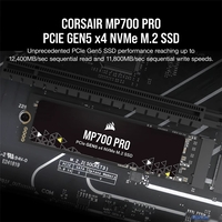 SSD Corsair MP700 Pro 1TB CSSD-F1000GBMP700PNH - фото2