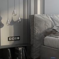 Рамка Werkel AluMax W0043508 (черный алюминий) - фото2