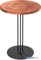 Журнальный столик Sheffilton SHT-CT44-3/H43 (кариф/черный муар) - фото