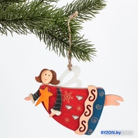 Елочная игрушка Darvish Ангел DV-C-296 (2 шт) - фото2