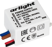 Конвертер Arlight ARJ-KE04350-Mini 1,8-4V 1,4W IP20 0,35A 030182 - фото