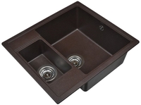 Кухонная мойка Wisent 580-27WQ (с сифоном GER011) - фото2