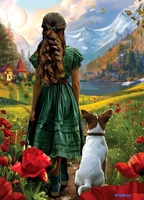 Алмазная мозаика Школа талантов Изумрудная фантазия 10656196 - фото