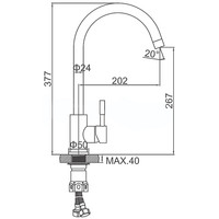 Смеситель Ledeme H98 L4998Y-3 - фото2