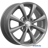 Литые диски SKAD Калипсо 16x6.5" 5x139.7мм DIA 98.5мм ET 43мм графит - фото