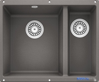 Кухонная мойка Blanco Rotan 340/160-U 524250 (алюметаллик) - фото, картинка Кухонная мойка Blanco Rotan 340/160-U 524250 (алюметаллик) - фото