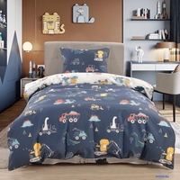 Постельное белье Sofi De MarkO Диноленд Детский Дет-808 (синий) - фото