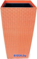 Вазон Forgarden BN05515 (оранжевый) - фото, картинка Вазон Forgarden BN05515 (оранжевый) - фото