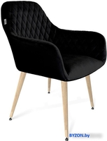 Интерьерное кресло Sheffilton SHT-ST38/S95-WH-1 (ночное затмение/прозрачный лак/черный муар) - фото, картинка Интерьерное кресло Sheffilton SHT-ST38/S95-WH-1 (ночное затмение/прозрачный лак/черный муар) - фото