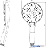 Душевая лейка Lemark LM8117C - фото2